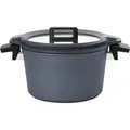 Woll Concept PLUS 124-1CPI Kochtopf inkl. Deckel, Gusseisen/Gussaluminium, 24 cm Durchmesser, Induktionsherd-geeignet, Antihaftbeschichtung