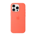Apple Silikon Case iPhone 16 Pro mit MagSafe mandarine