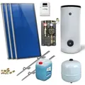 Flachkollektoren Warmwasser Solarpaket 3 Kollektoren Speicher Flachkollektor