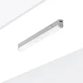 Oktaplex LED Unterbauleuchte Riga Küche 28cm Warmweiß 3000K 230V mit Schalter