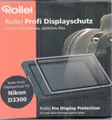 Rollei - Profi Displayschutz für Nikon D3300 - Neu / OVP