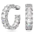 Ohrringe Swarovski Millennia A Kreis 5612673 Ohrringe Kristalle Buchsen Rhodium