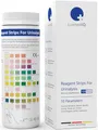 100x LuxmedIQ Urin Teststreifen - 10 Parameter Harnteststreifen - Teste auf Harnwegsinfektionen, Blasenentzündungen, Säure-Base Haushalt, Ketose, Diabetes, Leber- & Nierenerkrankungen, Blut im Urin