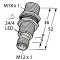 Turck Induktiver Sensor bündig PNP, Schließer BI5U-MT18-AP6X-H1141