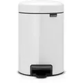 brabantia Treteimer NewIcon 3l Edelstahl Weiß
