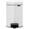 Kosmetikeimer Brabantia Tretmülleimer weiß 3 L mit Inneneimer aus Kunststoff 55112126