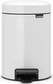 Brabantia 112126, 3 l, Rund, Weiß, Kunststoff, Terrasse, 17 cm