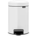 Brabantia Abfalleimer Newicon, Weiß, Kunststoff, 3 L, 16.8x26.4x23.5 cm, Küchen, Küchenausstattung, Mülleimer