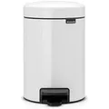 Brabantia Newicon Treteimer, 3l, White Treteimer