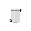 Brabantia Treteimer NewIcon Kosmetikeimer Mülleimer Abfallbehälter White 3 L