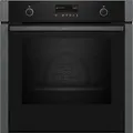NEFF Pyrolyse Backofen N 50 B6ACP7AG3, mit Teleskopauszug nachrüstbar, Pyrolyse-Selbstreinigung, AirFry-Funktion