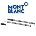 MontBlanc Rollerball Tintenschreiber Refill mine M Royal Blue Blau 2 Stück