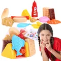 Lebensmittel-Set Fast Food Fun Shop für Kinder 8706