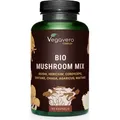 Vegavero Mushroom Mix | 90 Kapseln | Reishi, Hericium, Cordyceps, Shiitake, Chaga, Agaricus & Maitake | vegan