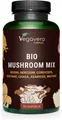 Vegavero Mushroom Mix BIO | 90 Kapseln | 7 Vitalpilz-Extrakte | Beta-Glucane