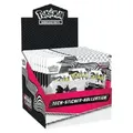 Pokemon White Flare: Tech Sticker Collection Display Italienisch