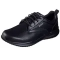 Skechers Herren Delson Antigo Half shoes, Black Leather, 41 EU