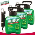 3 x Roundup 2,5 L Unkrautfrei Total Drucksprühsystem Reinigung anwendungsfertig
