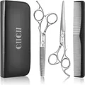 Friseurschere 6,7 Zoll Effilierschere Haartrimmer Profi Set silber Edelstahl