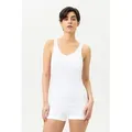 Mey Unterziehshirt Mey Damen Top Serie 2000 Uni Unterhemd Tank (1-St) weiß 46