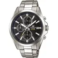 Casio Edifice Herrenuhr EFV-560D-1AVUEF Edelstahlarmband - Silber/Schwarz