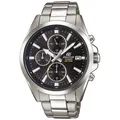 CASIO EDIFICE Chronograph EFV-560D-1AVUEF, Quarzuhr,Armbanduhr,Herrenuhr, Edelstahlarmband, bis 10bar wasserdicht silberfarben