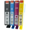 4x Original HP 364 XL Tinte Patrone DESKJET 3070A 3520 3522 OFFICEJET 4620 Bl...