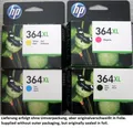 HP 364XL 4er-Pack Original Tintenpatronen (Deskjet, Officejet) N9J74AE Multipack
