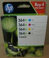 HP 364XL Tinten CMYK N9J74AE Photosmart 5510 Officejet 4620 Deskjet 3070 2022