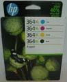 HP 364XL Tinten CMYK N9J74AE Photosmart 5510 Officejet 4620 Deskjet 3070 12-2022