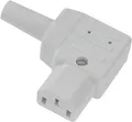 Bachmann - Netzanschluss - IEC 60320 C13 - 90° Stecker - Grau