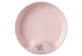 Mepal Teller Kinderlernteller MIO, Ø 17,6 cm, Rosa, (1 St), Kunststoff, Rutschfest, mit erhöhtem Rand