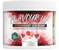 Geschmackspulver STRAWBERRY ICECREAM 250g - Leckerer Geschmack und Süße - nur 9 kcal pro Portion - Vielseitig einsetzbar für Lebensmittel & Getränke - Flavour Powder - FLAVOUR UP