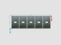 OKU Solarabsorber Pool-Solarheizung SET b. 10m² Poolheizung Absorber Schwimmbad