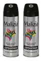 2x MALIZIA UOMO OSMANTHUS deo 125ml deospray deo spray deodorant Edt parfum
