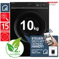 Sharp ES-PRO014BA-DE Waschmaschine 10kg AllergySmart VeeZy App RO_ESPRO014BADE_R