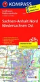 KOMPASS-Karten GmbH | KOMPASS Großraum-Radtourenkarte 3705 Sachsen-Anhalt...