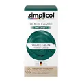 simplicol Textilfarbe intensiv Wald-Grün | Einfaches Färben in der Waschmaschine | Flüssige Farbe & Fixierpulver | 1er Pack