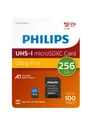 Philips Philips microSD Speicherkarte Ultra Pro 256 GB U3 Speicherkarte (U3 4K) 256 GB, UHS-I Class10)