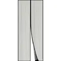 Fliegengitter Tür Magnet 100x210cm, Insektenschutz, Klebemontage, Schwarz