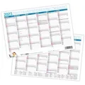 itenga Wandkalender itenga Jahresplaner 2025 DIN A5