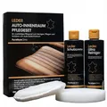 Furniture Clinic Lederpflegeset für Autositze – Premium-Reinigungsset für Autositze 250 ml Lederreiniger & Pflegespülung