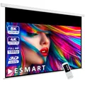 ESMART Professional MIMOTO Motor-Leinwand 240 cm Bild 203 x 114 cm (92") 16:9 | Programmierbare Fernbedienung | Heimkino elektrische Beamer Projektionsleinwand Motor Leinwand