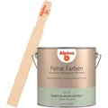 Alpina Feine Farben inkl. Rührstab – No. 12 Sanfter Morgentau – edelmatte Innenfarbe - Wandfarben für einzigartige Farbwirkungen und Raumstimmungen – Blasses Graugrün - 2,5 Liter