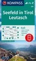 KOMPASS Wanderkarte 026 Seefeld in Tirol, Leutasch 1:25.000 4in1 Wanderkarte,...