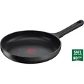 Tefal Trattoria Pro Pfanne, Bratpfanne, Induktionsgeeignet, Aluguss, Ø 28 cm, G61206 - Schwarz