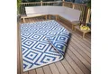 OTTO home Teppich Ronda Wendeteppich, rechteckig, Höhe: 5 mm, Sisal-Optik, Flachgewebe, In- und Outdoor, geometrisches Boho Design