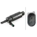 1x Waschwasserpumpe, Scheinwerferreinigung HELLA 8TW 006 849-031 passend für