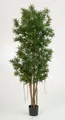 Kunstbaum Kunst Podocarpus Mateo, 5586 Blätter, grün, 150cm - Kunstpflanze Steineibe, artplants, Höhe 150.0 cm