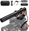 COMICA VM20 Super Cardioid Richtmikrofon Kamera Mikrofon, 3,5 mm Shotgun Video